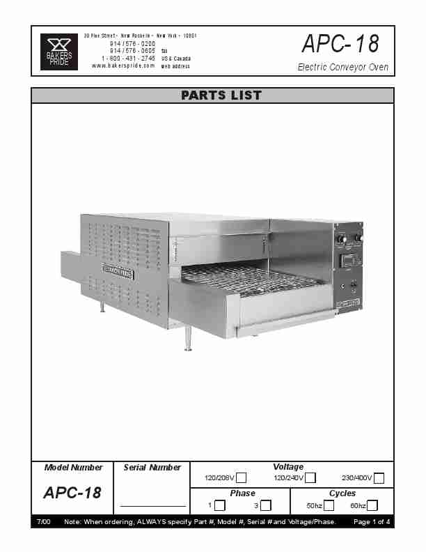 Bakers Pride Oven Oven APC-18-page_pdf